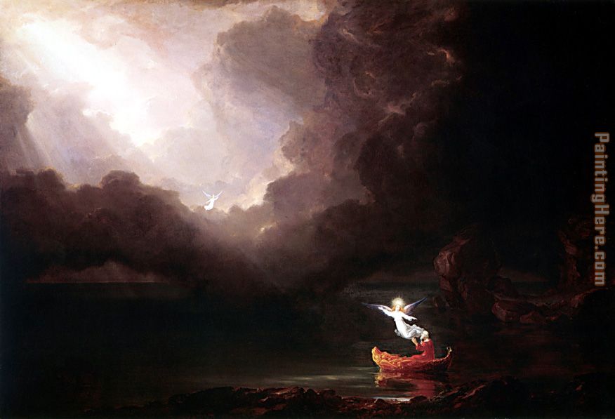 The Voyage of Life Old Age painting - Thomas Cole The Voyage of Life Old Age art painting